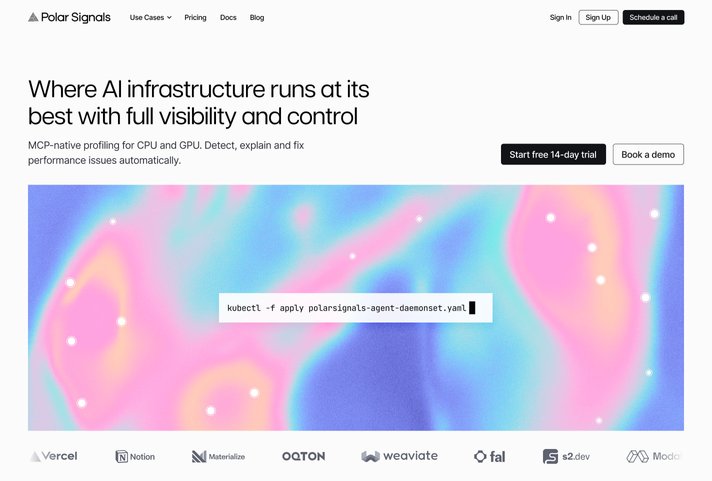 Polar Signals website
