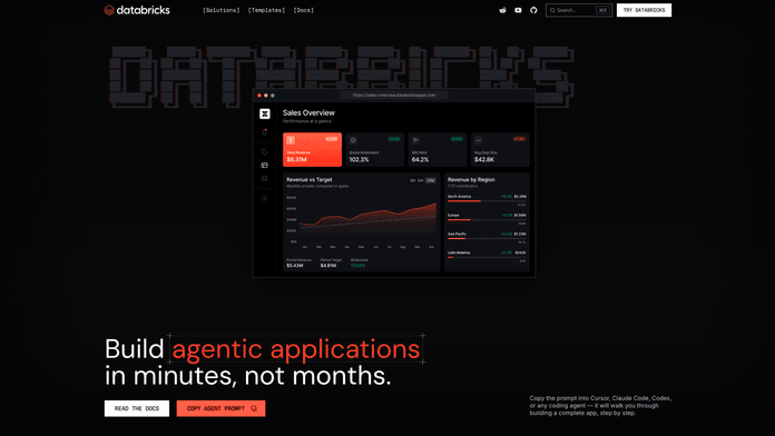 Databricks animation tool